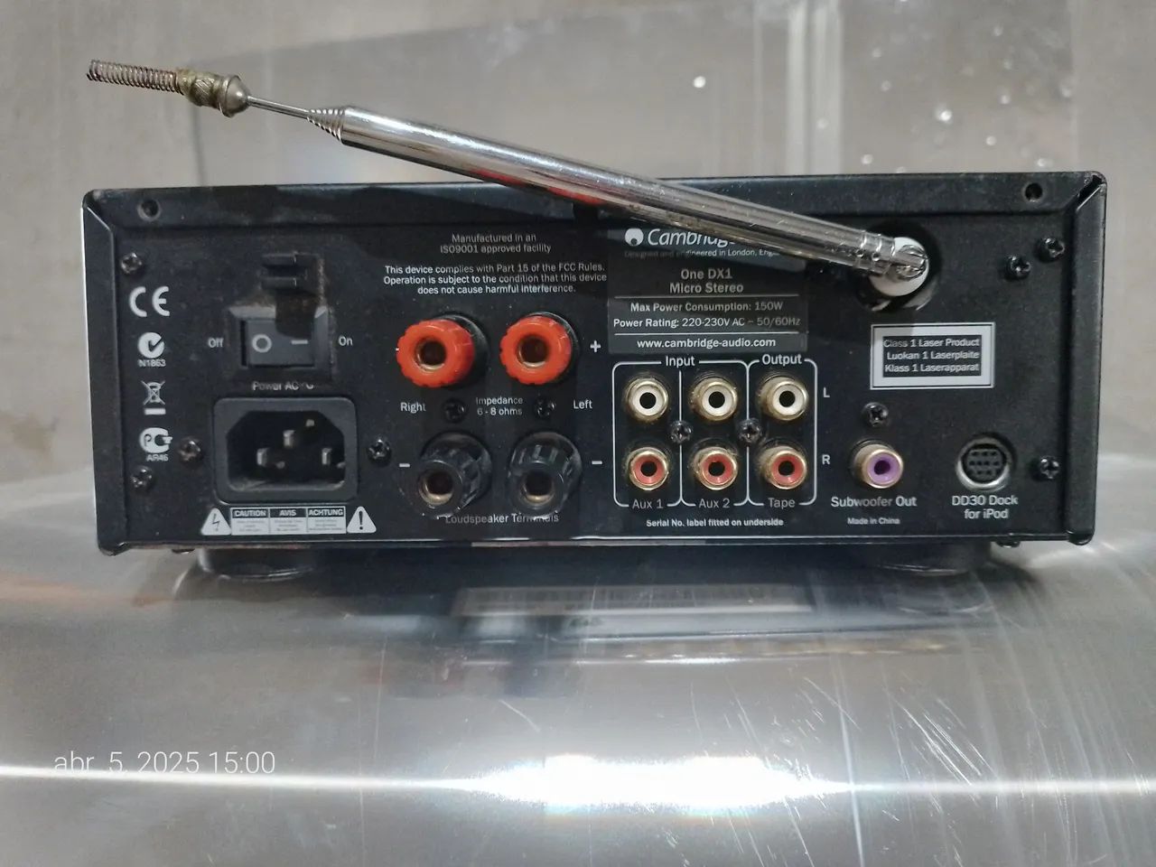  Cambridge Audio / Micro Stereo- One Dx1 220v  - Foto 3