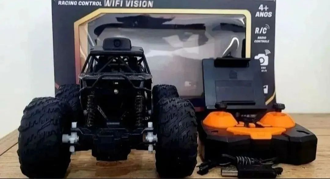 Carrinho de controle remoto 4x4 (com câmera) - Foto 2