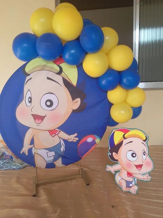 Mini decoração de aniversário e enchimento de balão  - Foto 3