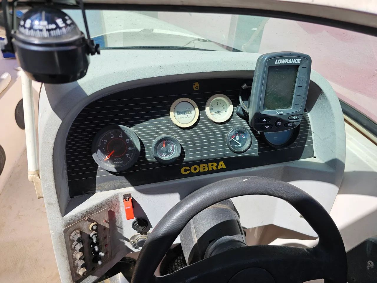 Lancha Cobra 21 pés em ótimo estado - Foto 7