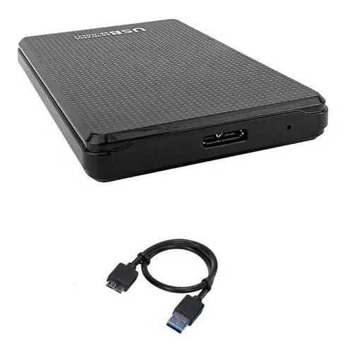 Case USB 3.0 Sata HD Notebook 2.5 Bolso Externa Ps4 Xbox - Foto 4