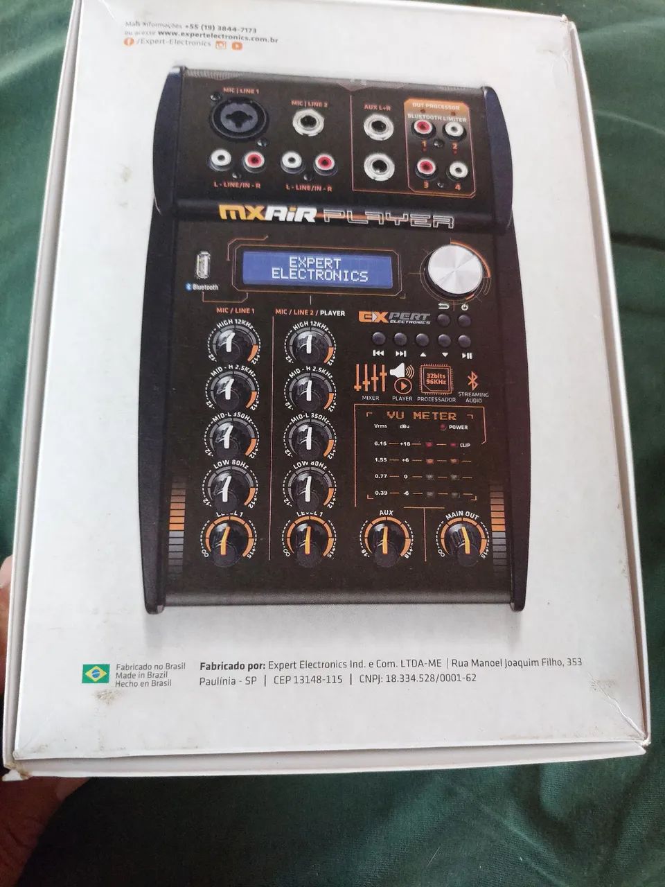 Mesa Processador  - Mxair Player Nova