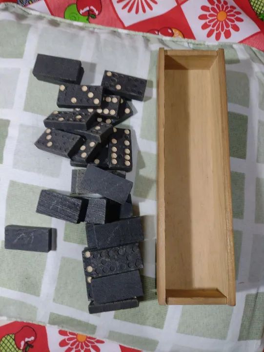 Jogo de Dominó Antigo Haltrich - Foto 3