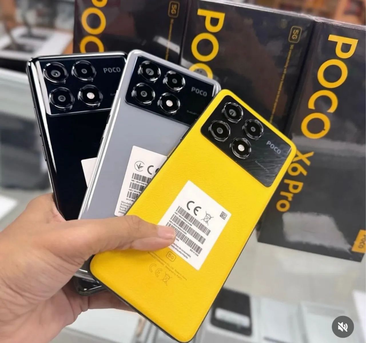 Poco X6 Pro (5G) versão global lacrados 