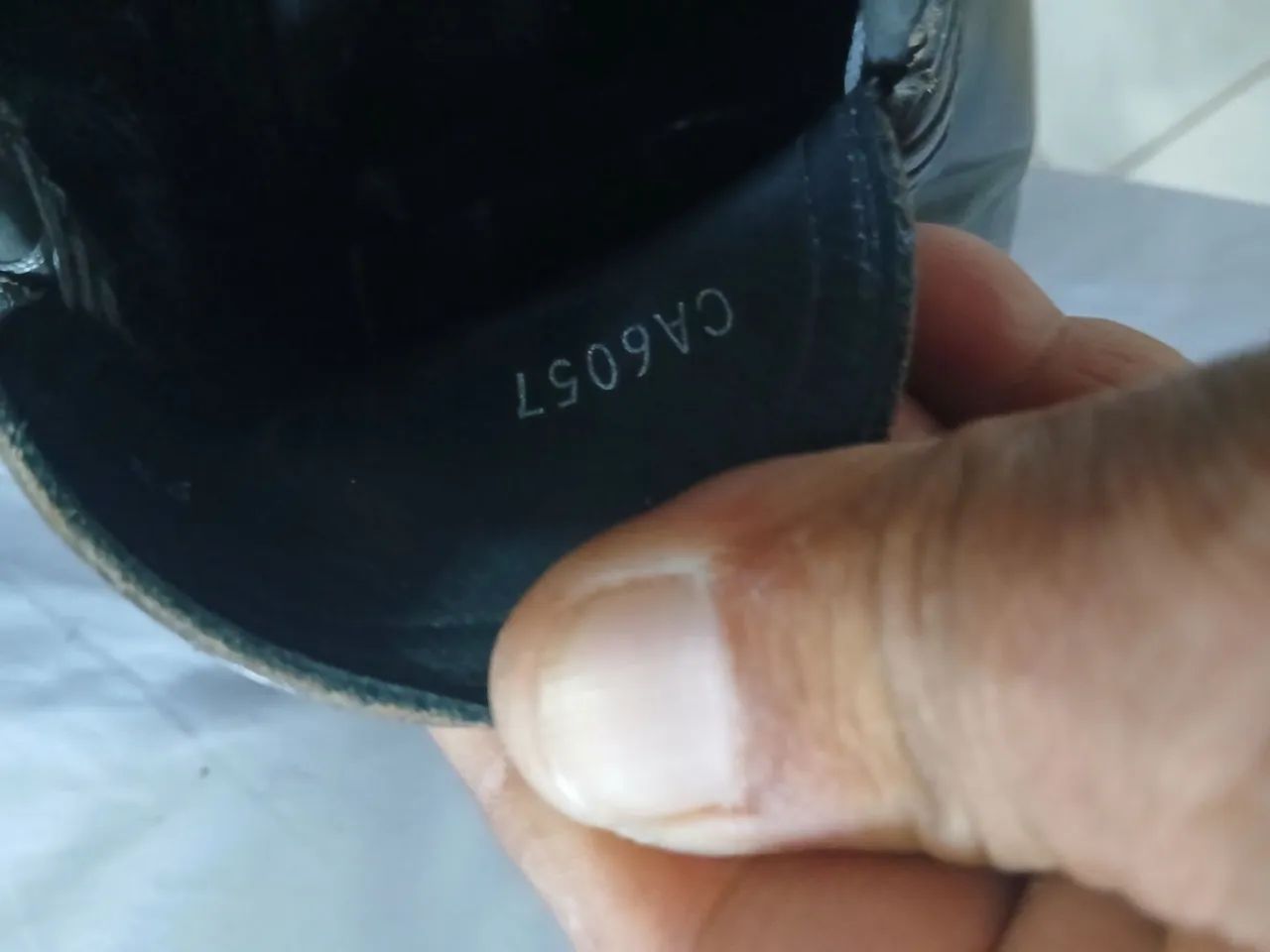 Mocassim de couro Douce Cabana Itália N41  - Foto 4
