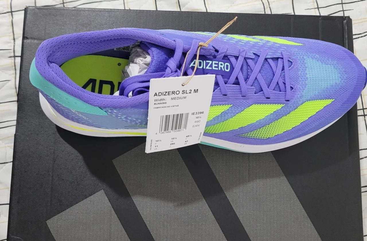 Tênis Adidas Adizero SL2 Num 43Br Novo Na Caixa com Nf - Foto 3