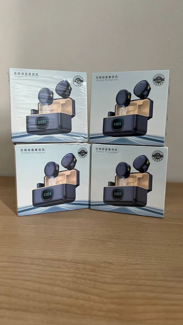 Microfone de lapela Magnético duplo- Som de qualidade - Foto 5
