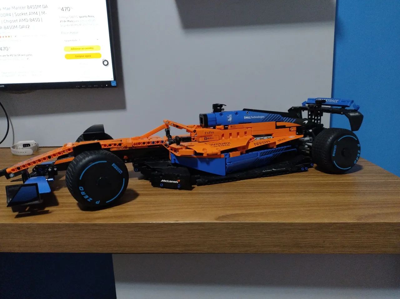 Carro de corrida McLaren Formula 1 Lego - Foto 2