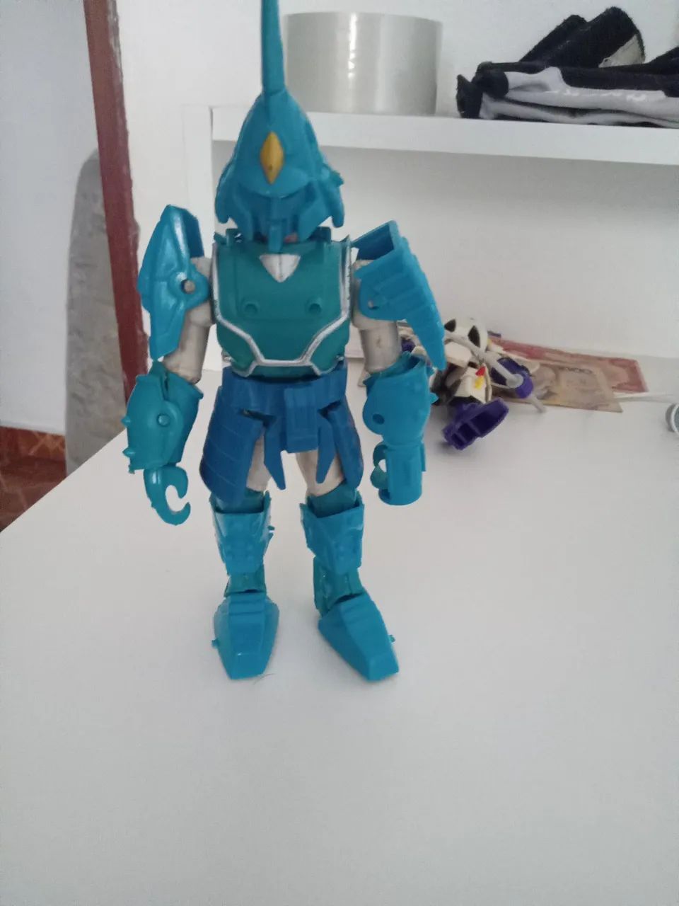 Boneco Samurai warrior vintage