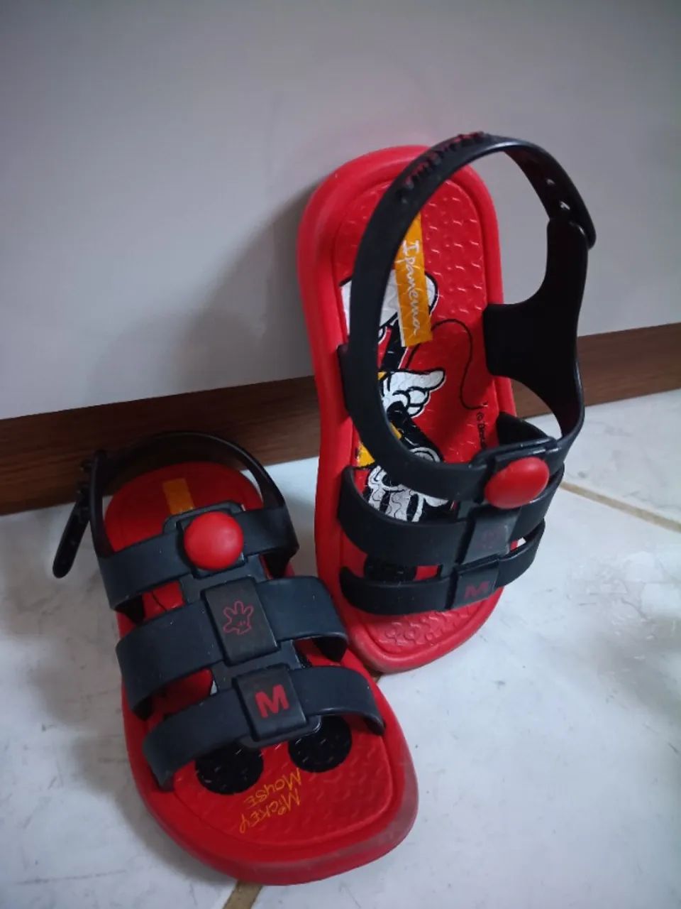Kit sandália infantil.