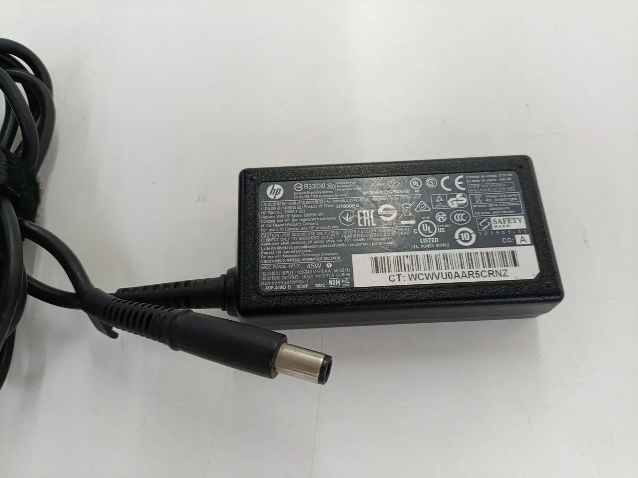 Fonte Hp 45w original plug grosso 