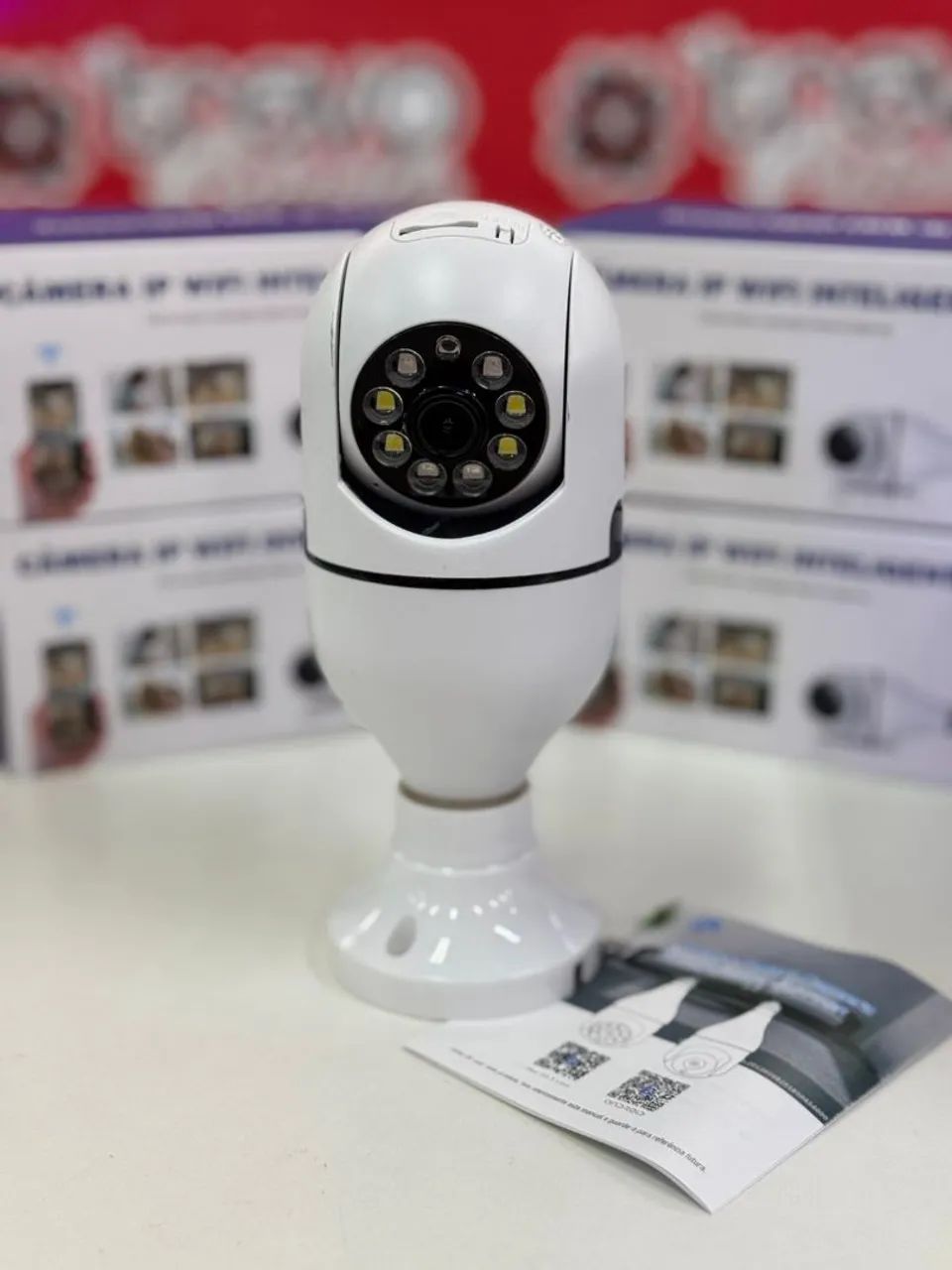 Câmera IP Wifi Inteligente - Segurança Residencial