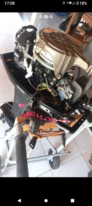 Motor Mercury 25 Seapro  - Foto 3