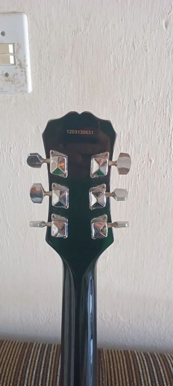 Guitarra Epiphone Les Paul Black Special II - Foto 5
