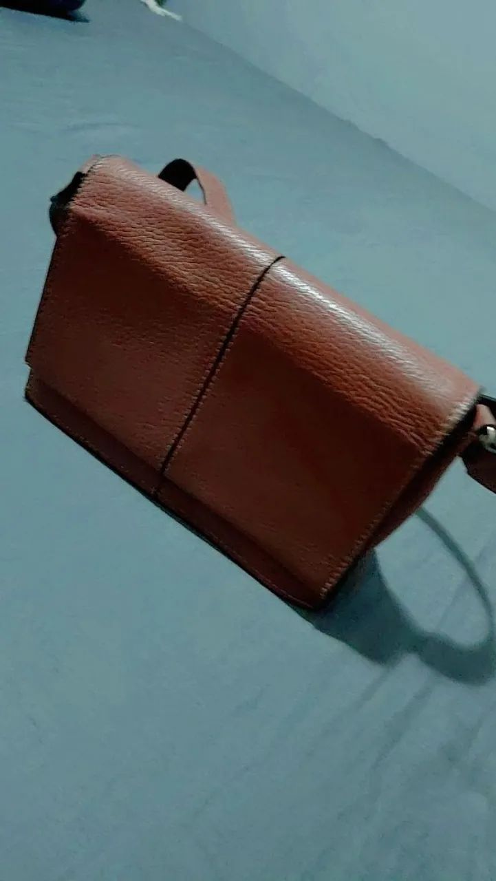 Bolsa de Ombro Marrom Dumond - Foto 3