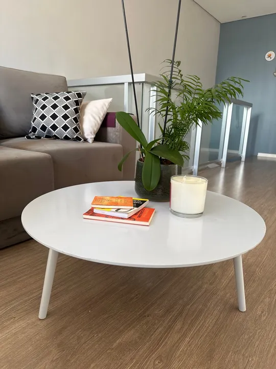 Mesa de centro branca Tok Stok