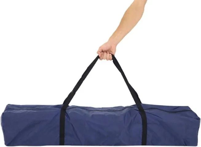 Tenda Gazebo Dobrável 3x3 Sanfonada Articulada AZUL da Belfix - Foto 3