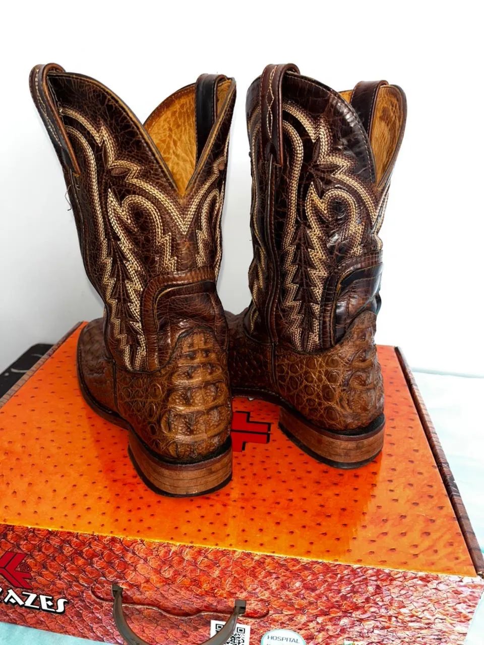 Bota Texana em Couro de Jacaré Legítimo  - Foto 2