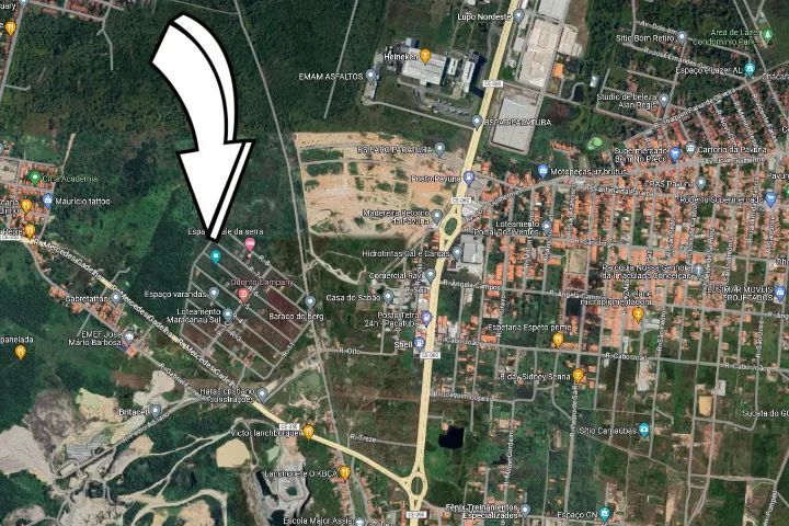 Lote 6x25m em Maracanaú - vendo ou troco carro, moto ou material de construção