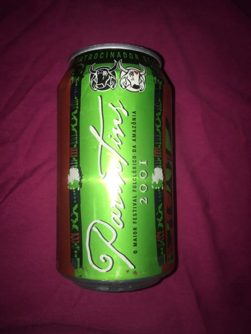 Lata Guaraná Kuat Parintins 2001