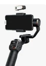 gimbal hohem m6 com rastreador 360 e controle remoto..sem reação e c aviso de erro - Foto 2