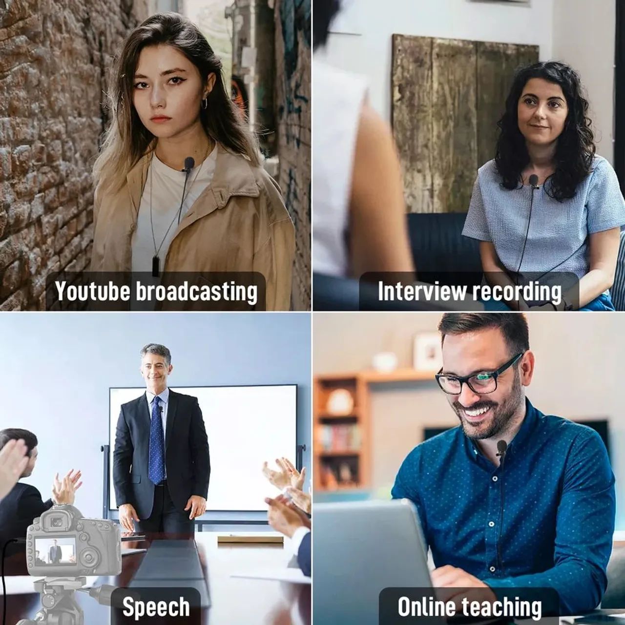 MICROFONE LAPELA OMNIDIRECIONAL SYNCO LAV-S8 - Foto 3