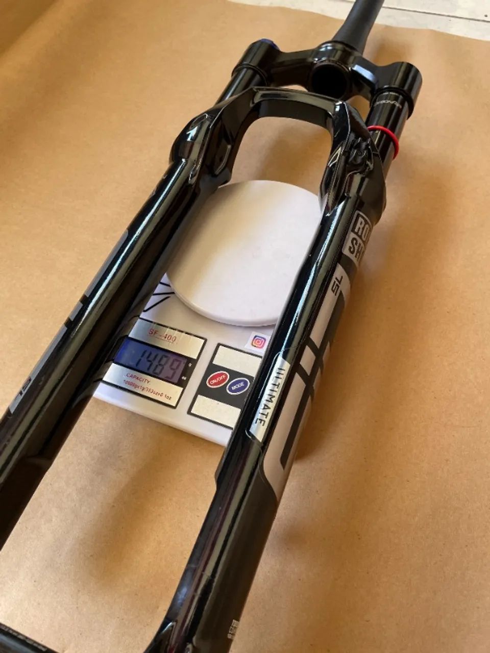 Suspensão Rockshox Sid SL Ultimate Brain 1.489g top! zero! - Foto 5