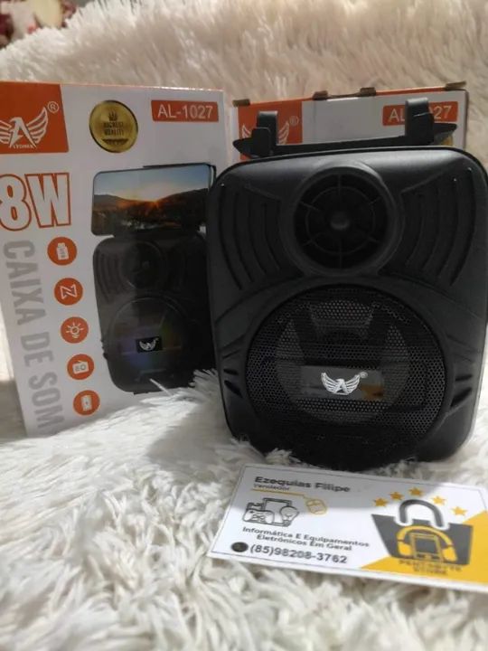 Caixa De Som 8W Bluetooth Nova Imperdível!!! - Foto 3