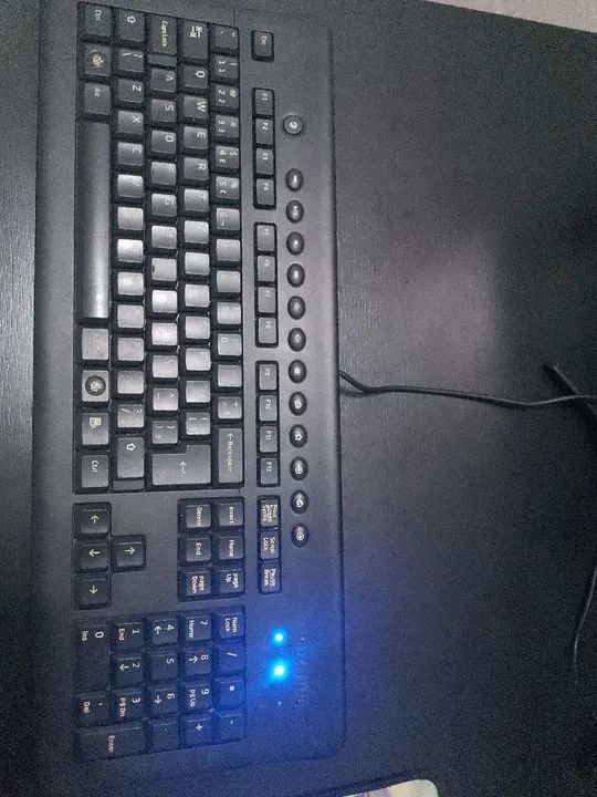 Teclado Positivo Slim PS2 K6717 - Abnt2 - Foto 4