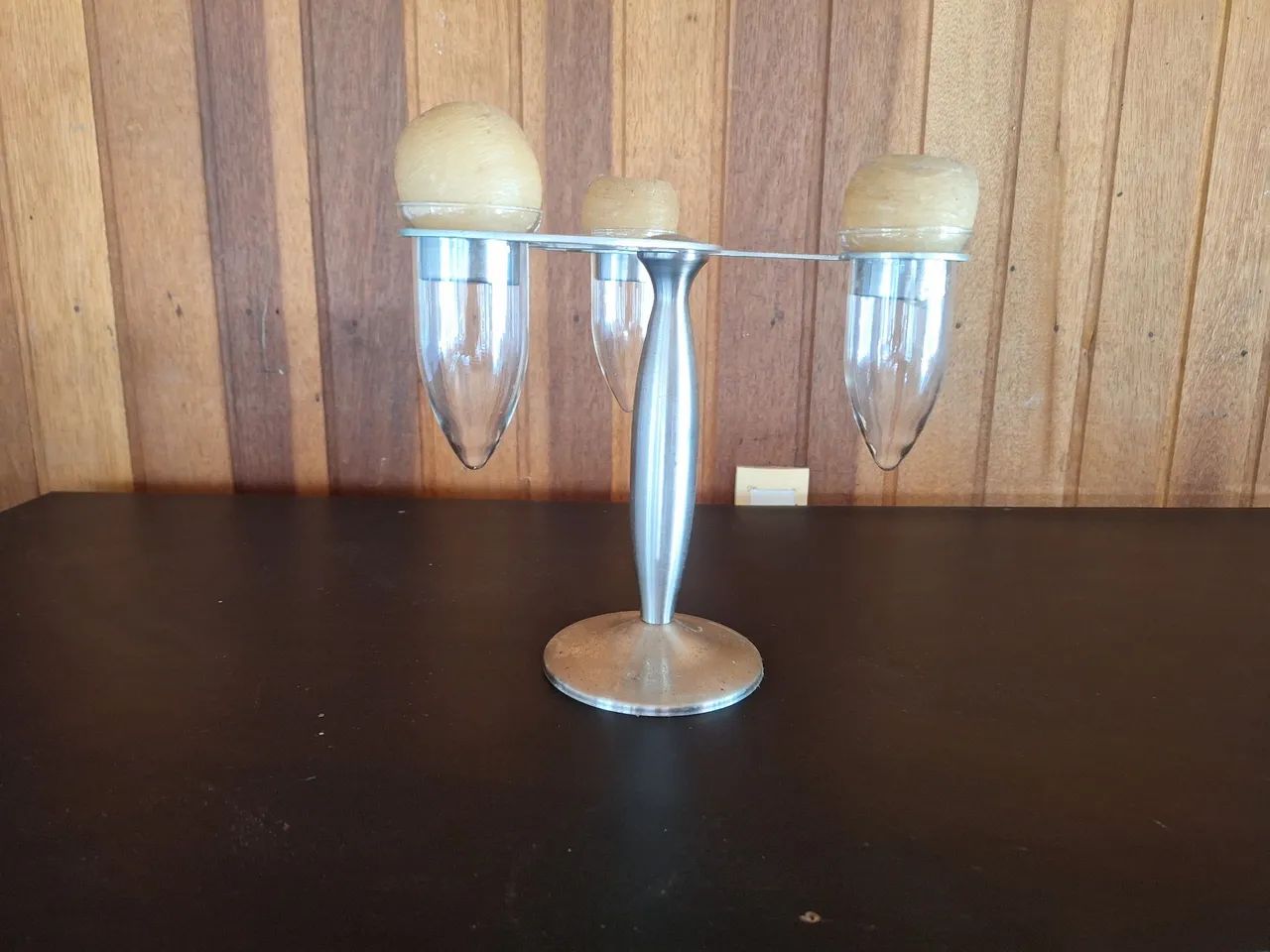 Suporte de Mesa para 3 Velas