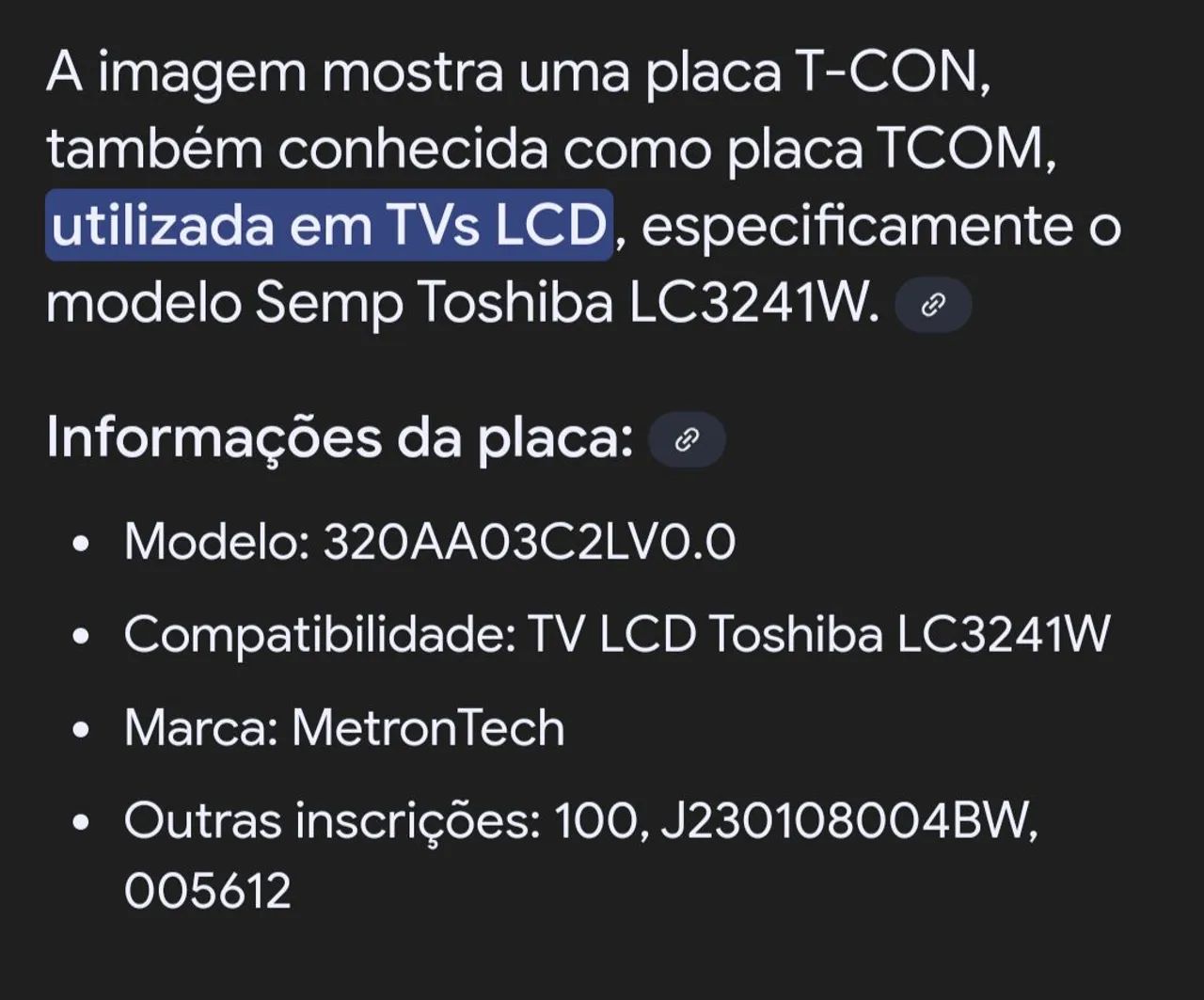 Placa t-con tv Toshiba  - Foto 4