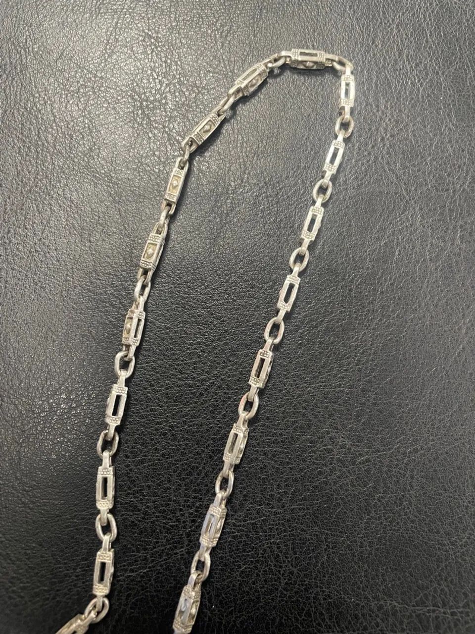 Rosário de prata antigo - Foto 5