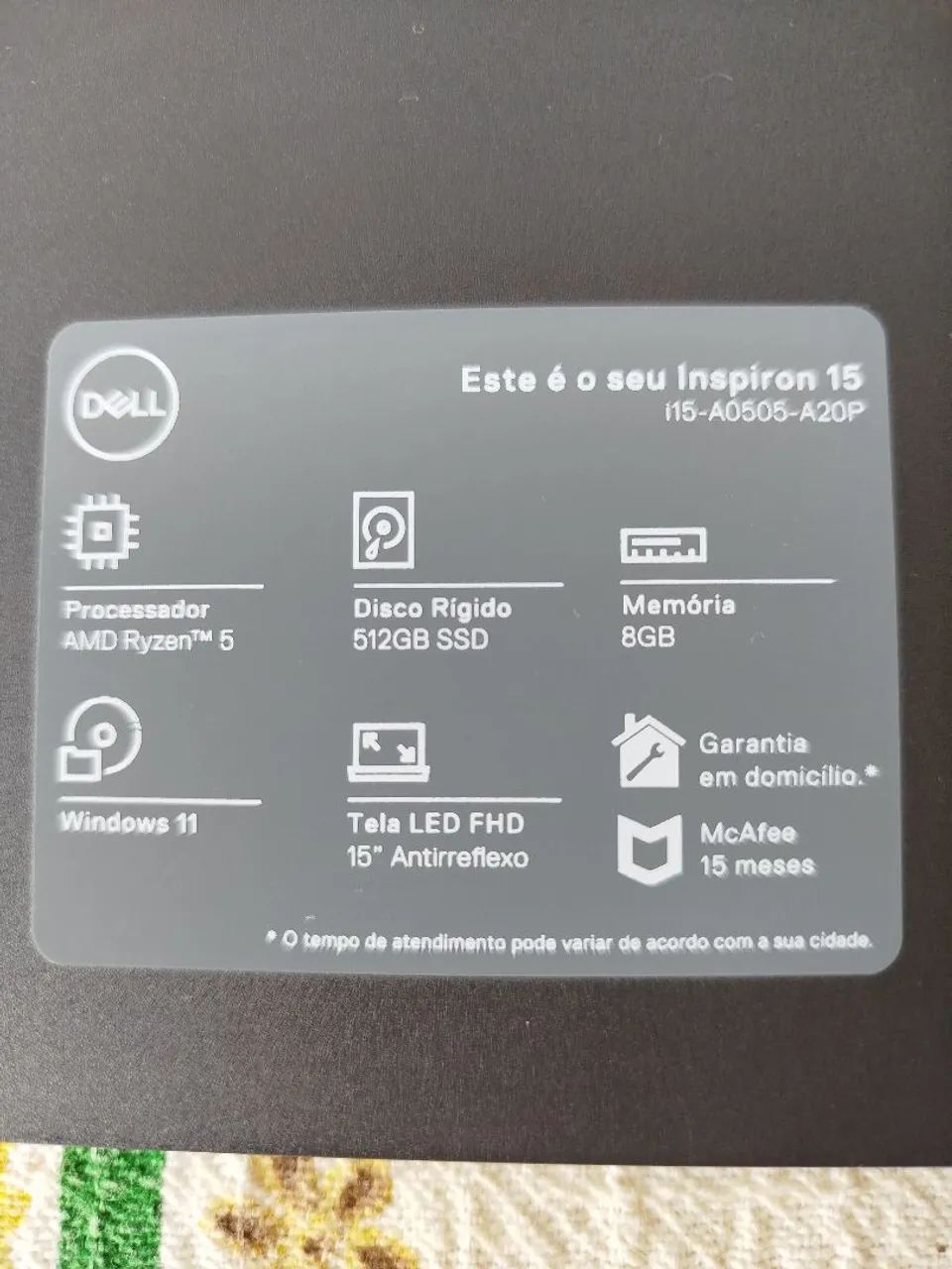 Notebook Dell Inspiron 15 Troco por Games - Foto 2