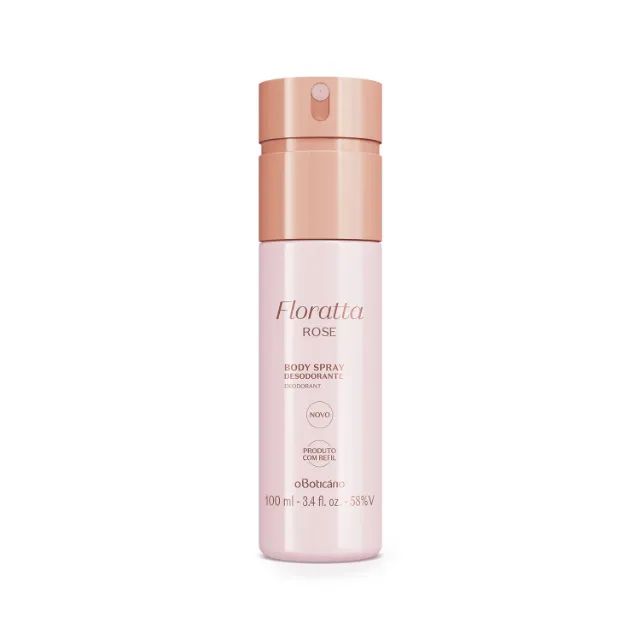 Body Spray Floratta Rose Boticário 100ml