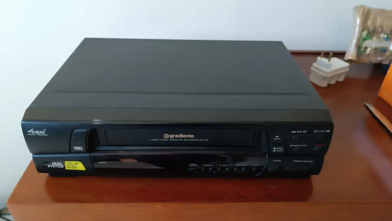 Gradiente GV-406 - Videocassete 4 Cabeça com defeitos