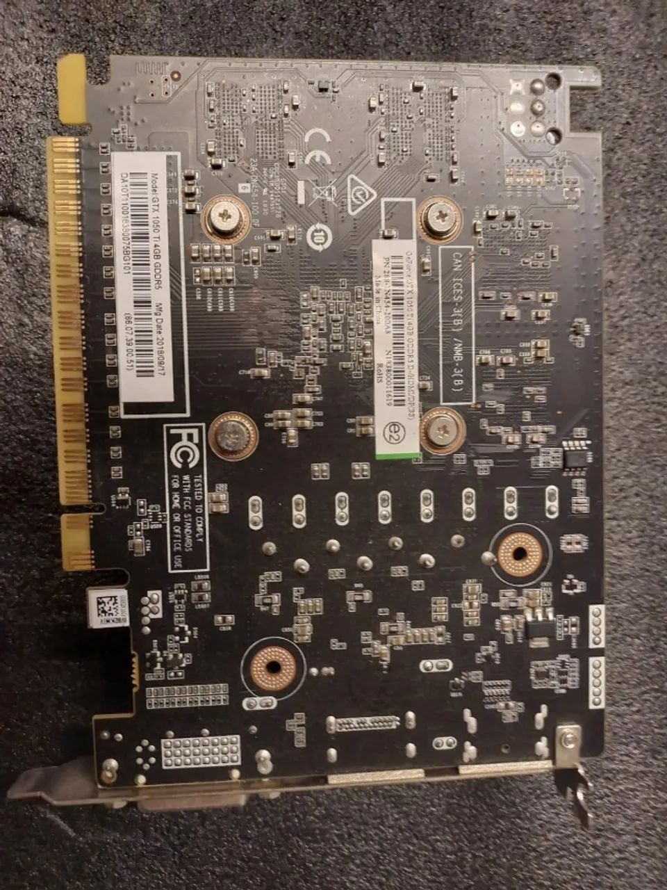 Placa De Vídeo Zotac Gtx 1050 Ti 4gb Gddr5 Nvidia (Usado) - Foto 3