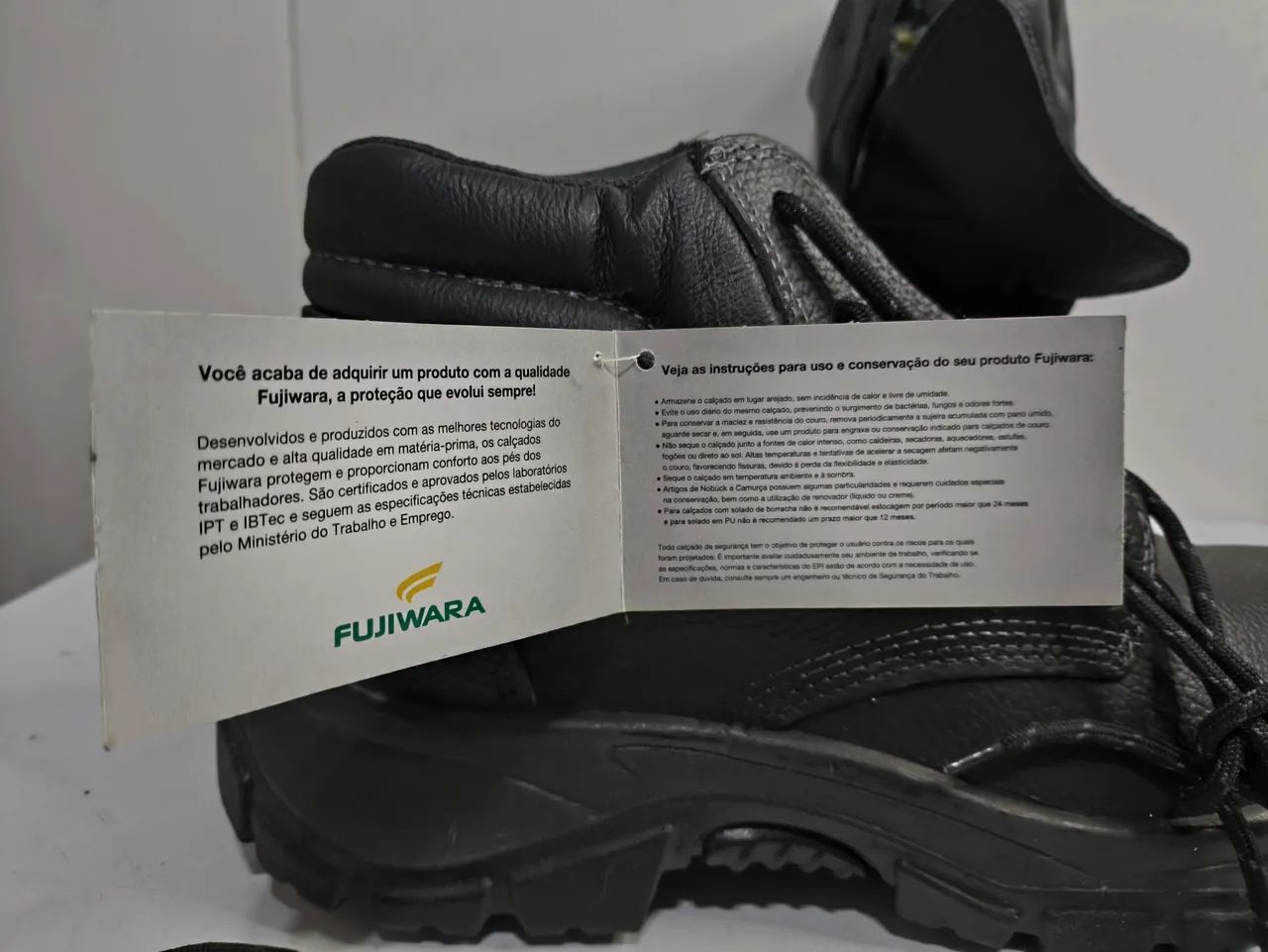 Bota de segurança (EPI) FUJIWARA NR 44 - Foto 6