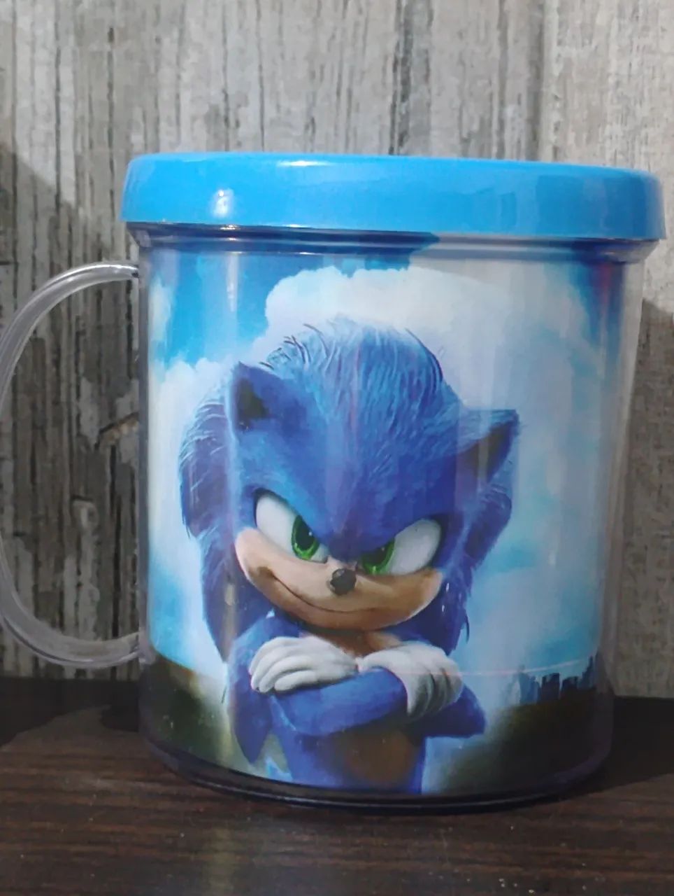 Lote Colecionável Sonic: Funko Pop + Figura de Ação e Copo do Filme! - Foto 4