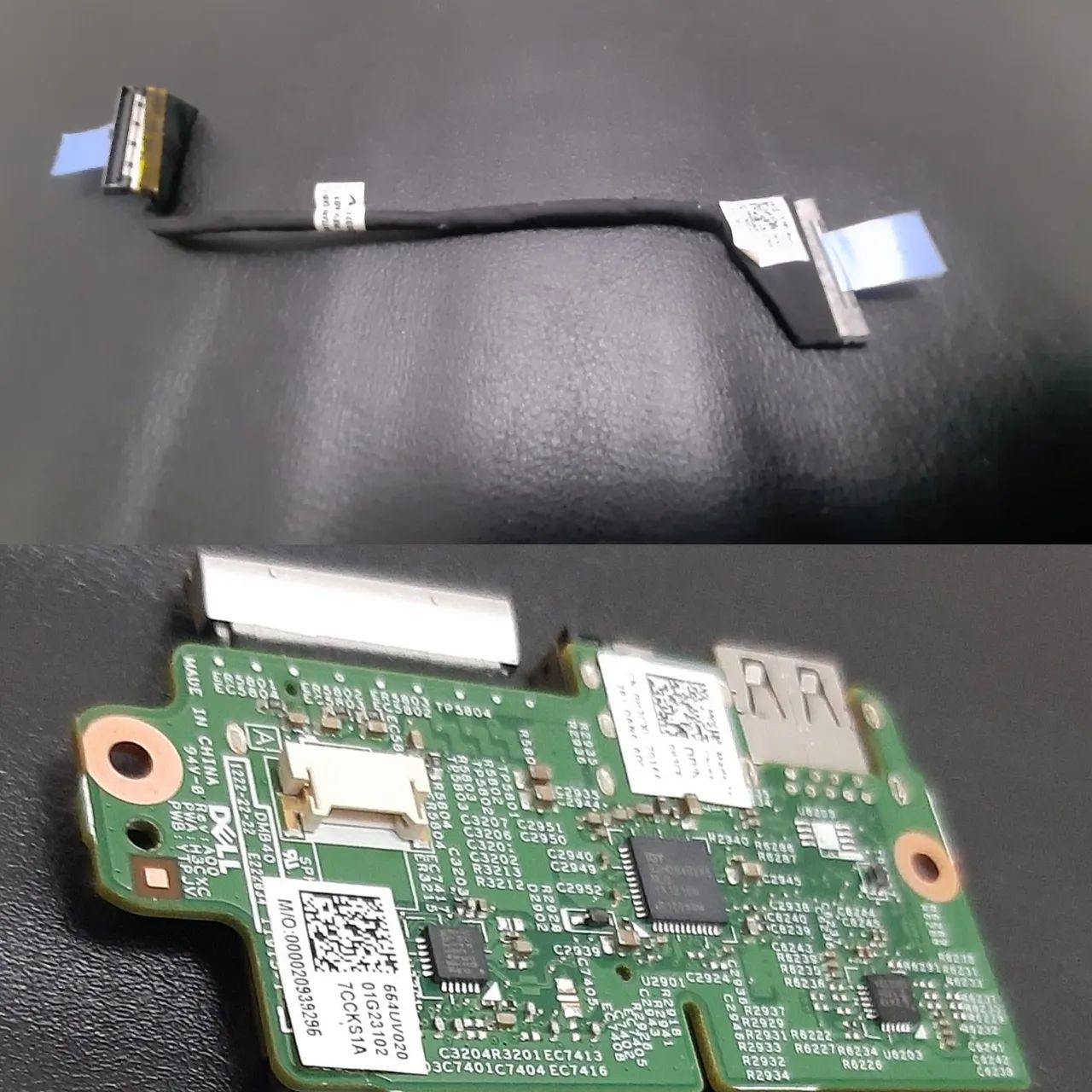 Placa secundaria usb, som e carão Dell Inspiron  14z 6423