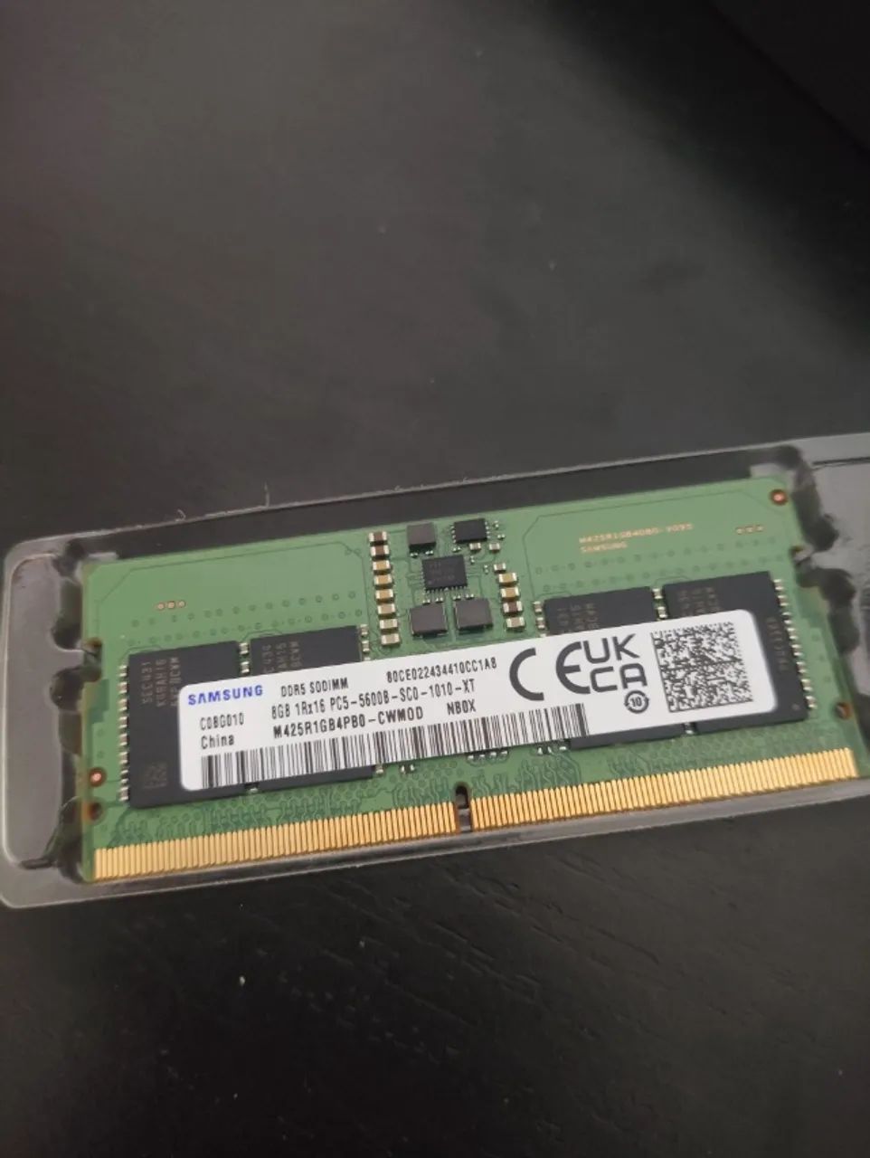 Samsung Notebook RAM Memory 8GB 5600MHz DDR564739260714242120