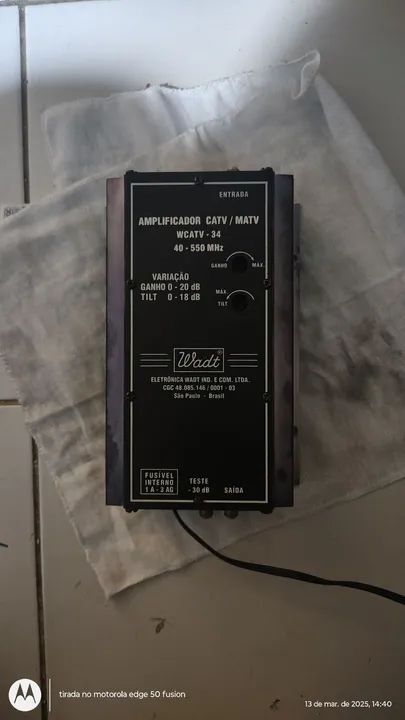Amplificador de potência 