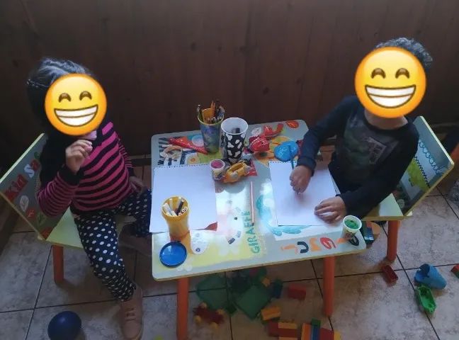 Mesa infantil de madeira - Foto 2
