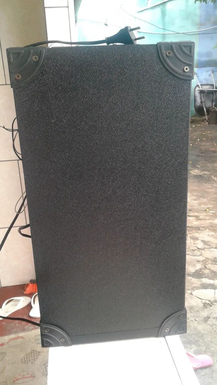 vendo par de  caixas amplificada .tudo funcionando - Foto 5