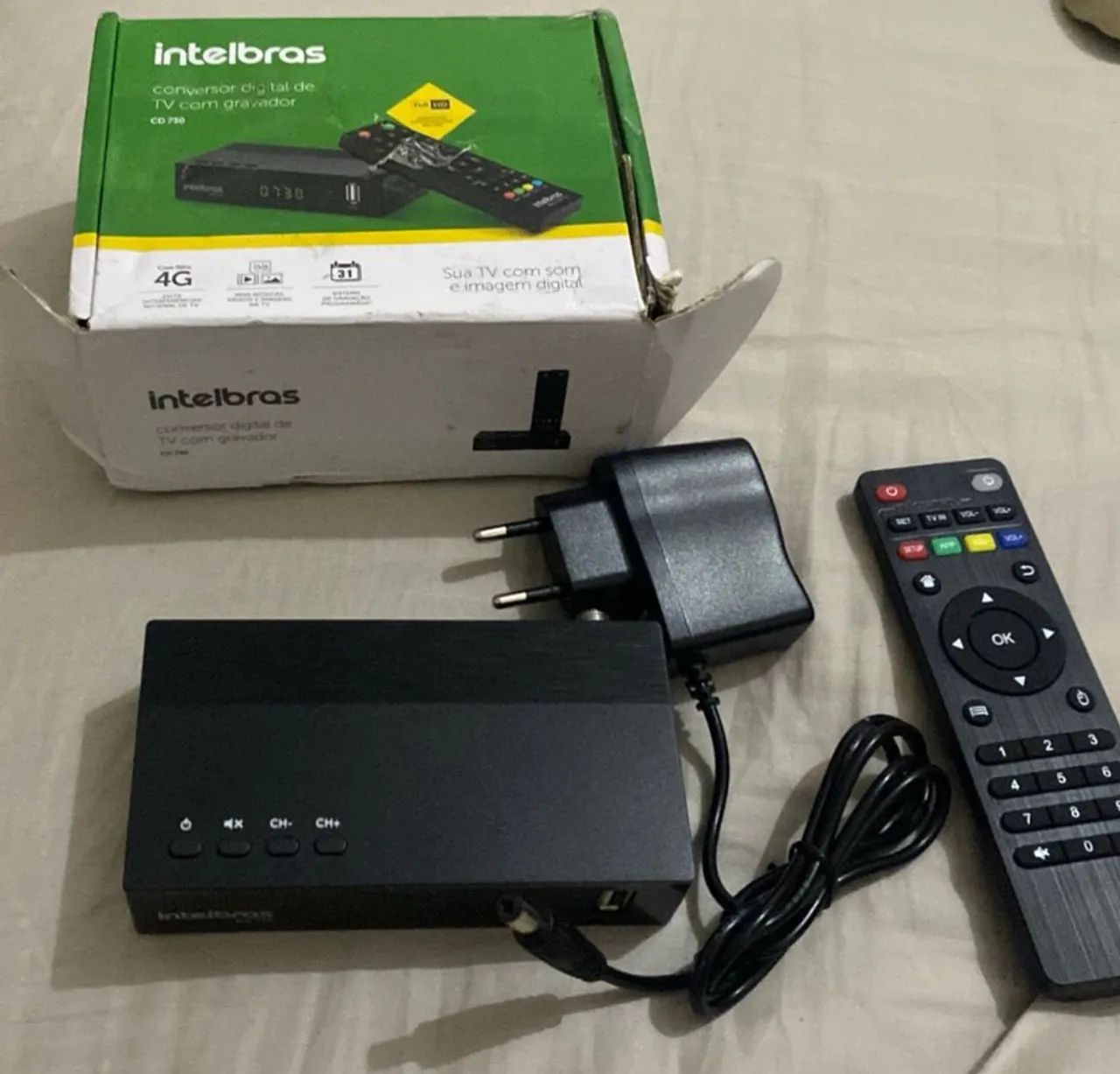 conversor digital de tv intelbras com gravador cd 730 - Foto 3