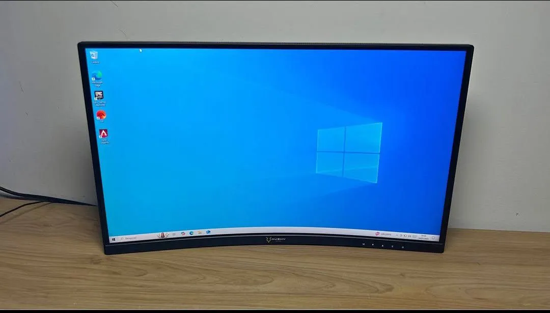 Monitor Curvo Husky, Imersão Total!