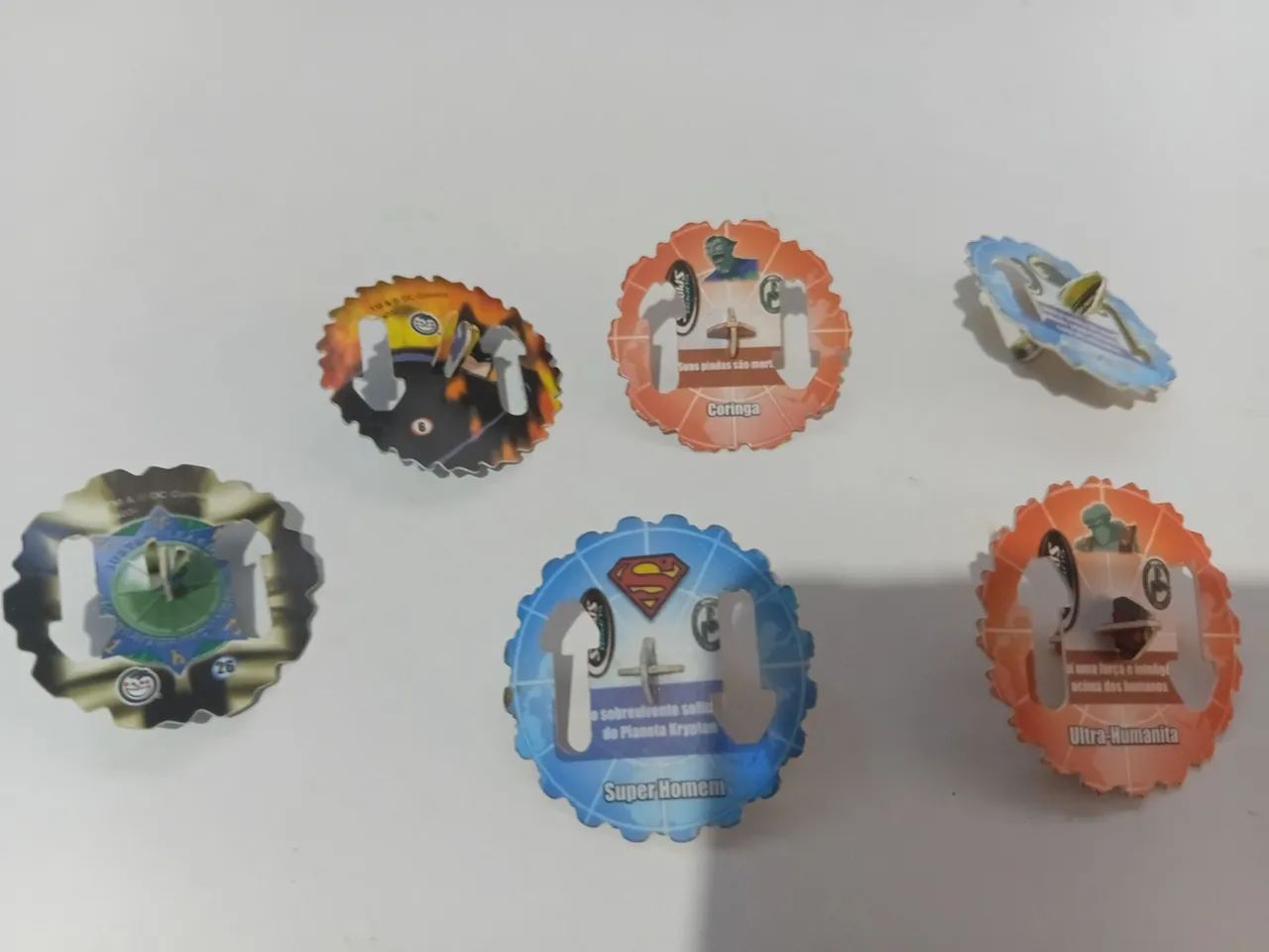 Tazzos elmachips da DC - peões  - Foto 2
