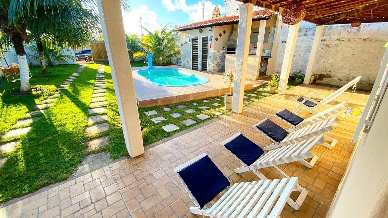 Casa na praia do abais próximo à lagoa dos tambaquis