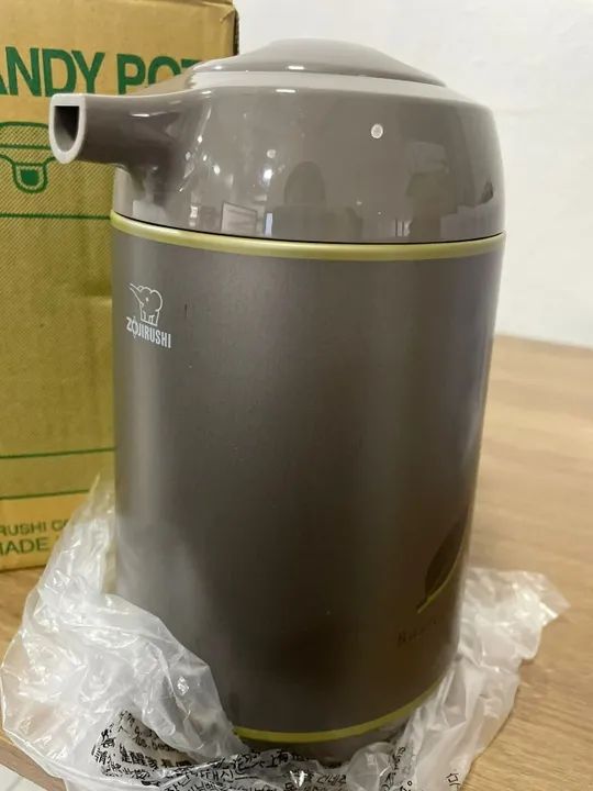 Garrafa Térmica Zojirushi 600ml Marrom AHGB06-TD - Foto 2