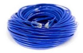 Cabo De Rede 50 Metros Lan Internet Crimpado Rj45 - Foto 2