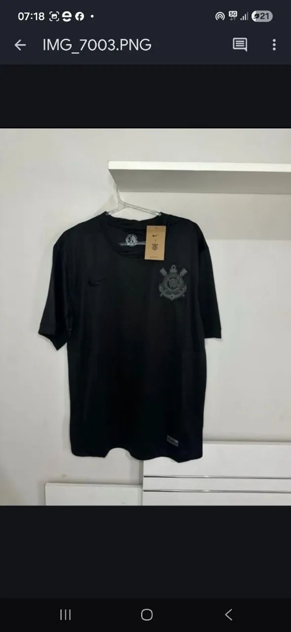 Camisa torcedor Corinthians 